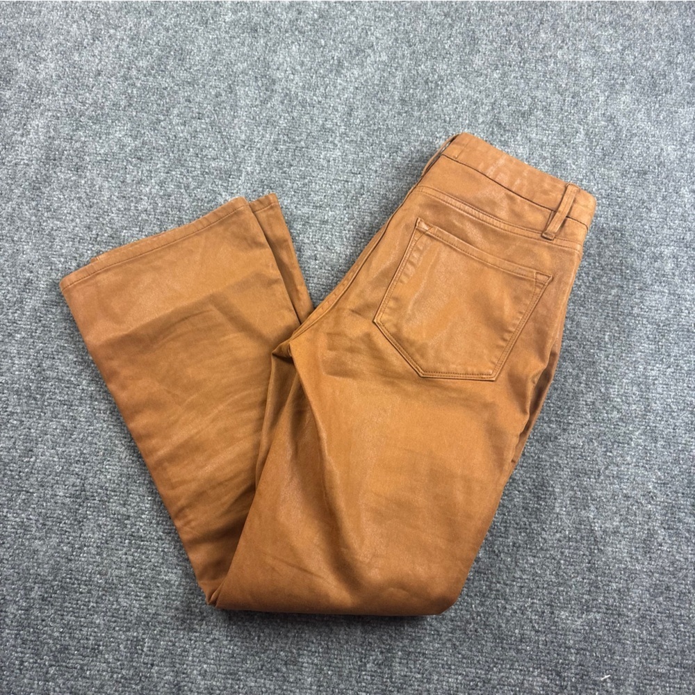 FRAME Women’s Le Crop Mini Boot Copper Brown Color Pants  size: 25